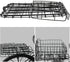 Commuting DOITOOL Foldable Bike Basket Rear Rack Storage Gadget Thickened Wire Mesh Bicycle Cargo Holder