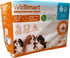 14 Count Wizsmart Heavyweight Dog Pads Absorbent, Leak-Proof Pet Training Pads with Stay Put Tabs Indoor & Outdoor Use
