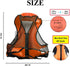 OMOUBOI Inflatable Snorkel Vest - Portable Buoyancy Jacket for Adults Snorkeling and Water Sports