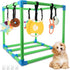 Mellisore Puppy Play Gym with 8 Hanging Interactive Toys & 4 Suction Cups,