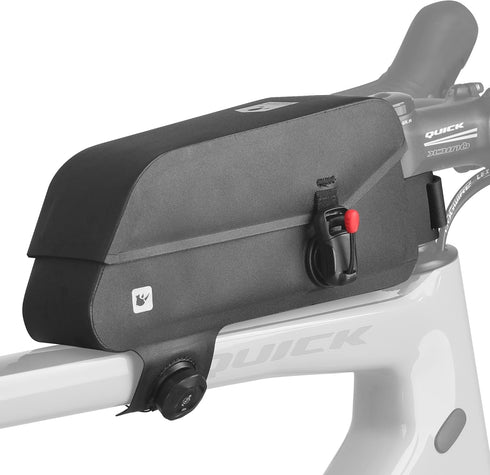 Rhinowalk Waterproof Bike Frame Bag with Magnetic Flap, Top Tube Storage for MTB Road Bike, Cycling Tools