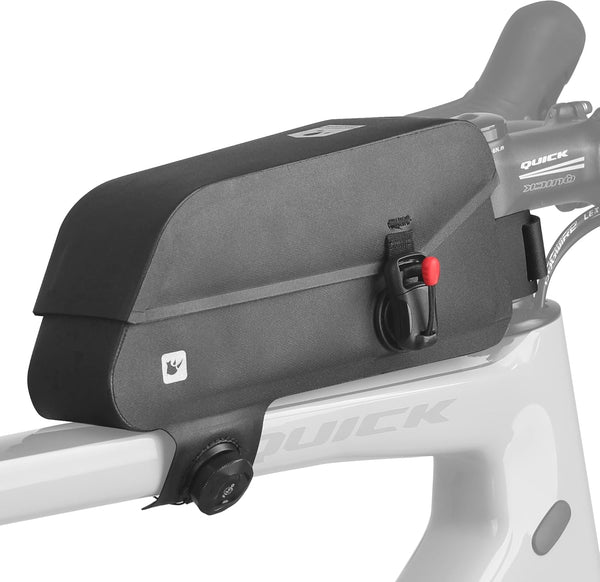 Rhinowalk Waterproof Bike Frame Bag with Magnetic Flap, Top Tube Storage for MTB Road Bike, Cycling Tools
