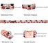 Elegant little tail Dog Collar with Bow - Fall Dog Collar Halloween Pumpkin Bow Girl Boy Pet Collar Soft Dog Bowtie Collars for Large Dogs