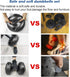 Water Filled Dumbbells Set, Adjustable Portable Travel Weights for Strength Training and Fitness