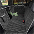 AULDEY Dog Car Seat Cover, Waterproof with Mesh Window and Storage Pocket, Durable