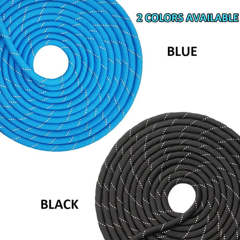 BTINESFUL Anti-Choke Slip Lead Dog Leash, 10FT / 15FT / 20FT Reflective 1/3” Rope Long Training Lead for Small Medium