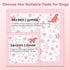 36x36 (30 Count) MIZOK Puppy Pads Pink, Dog Pee Pads Leak-Proof with Quick-Dry Surface, Dog Pads Extra Large