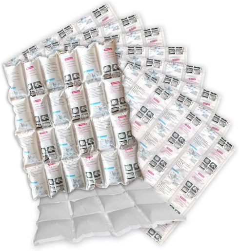 RAINBOW Dry Ice Packs for Shipping Long Lasting, Reusable Cold Ice Pack