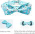 Lionet Paws Easter Dog Collar with Bowtie, Adjustable Comfortable Gift for Dogs, L, Neck 16-24 in