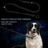 Heavy Duty Tactical Dog Leash for Large Dogs, 4-6 Foot Reflective Bungee with Two Padded Traffic Handles