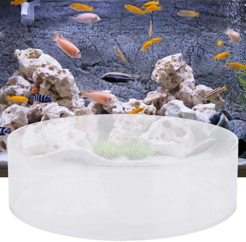 TOPINCN Aquarium Coral Viewer, Fish Acrylic Coral Observe Lense Aquarium Fish Photograph Cylinder Magnifier for Marine Aquarium Reef(150mm)