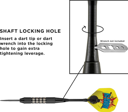 Viper Comix Steel Tip Darts, 22 Grams, Precision Game Accessories