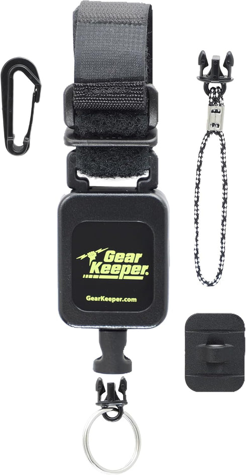 Gear Keeper Deluxe Instrument Tether - Retractable Tether with Combo Mounting, 32” Extension