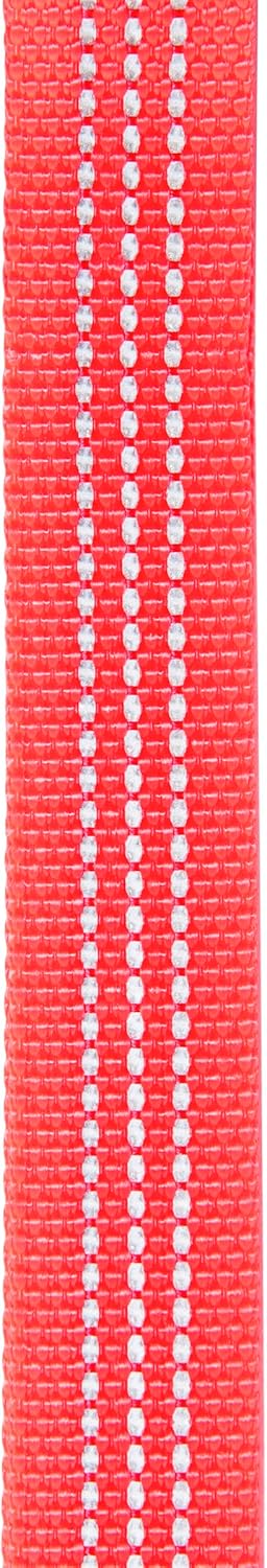 Carhartt Medium Fully Adjustable Nylon Webbing Dog Collars, Coral Glow, Reflective Stitching for Visibility