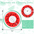 ANWA Adjustable Cat Cone Collar, Soft Cute Donut Collar for After Surgery, Kitten Recovery Cones