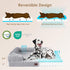 EHEYCIGA Orthopedic Dog Bed for Medium Dogs, Waterproof Memory Foam Couch Bed with Washable Removable Cover, Grey