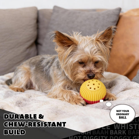 Pet Qwerks Large Animal Sounds Babble Ball