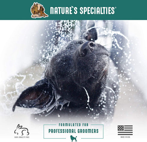 Nature's Specialties Plum Silky Dog Conditioner Concentrate 16 oz, Natural Choice for Professional Groomers with Keratin