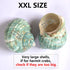 iao.v.p 2pcs 1.9-2.2" Decoration(2pcs Large Hermit Crab Shells, XXL Size Opening Big Hermit Crab Shells, Natural Sea
