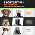 4 3 3-Speed, Trimmers, Whisper Quiet Dog Nail Grinder with LED Lights, Safe & Stress-Free for Sensitive Dogs Cats