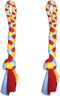 Dewonch Dog Fleece Rope Teaser Toy, Replacement for Chase and Tug (A-2PCS)