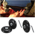 OwnMy 80mm x 23mm Luggage Wheels Replacement Set of 2, Mute Suitcase Replacement Wheels with Black Screws