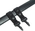 LUITON Duty Belt Keeper with Key Holder for 2¼" Wide Belt, Nylon Keychain Police Key Strap Keeper with Snap Clip