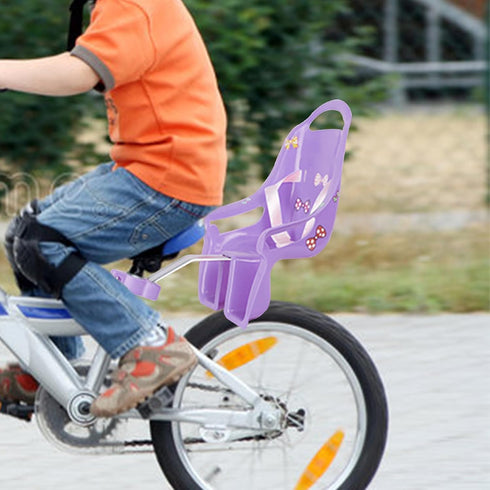 Generic Doll Bike Seat, Cute Babys Doll Carrier Seat for Kids Bike, Funny Children Car Dolls Seats with DIY Stickers