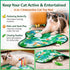 Pet's Var Interactive Cat Toys for Indoor Cats - Automatic Anti-Boredom Butterfly Toy with Plush Flutter Tail