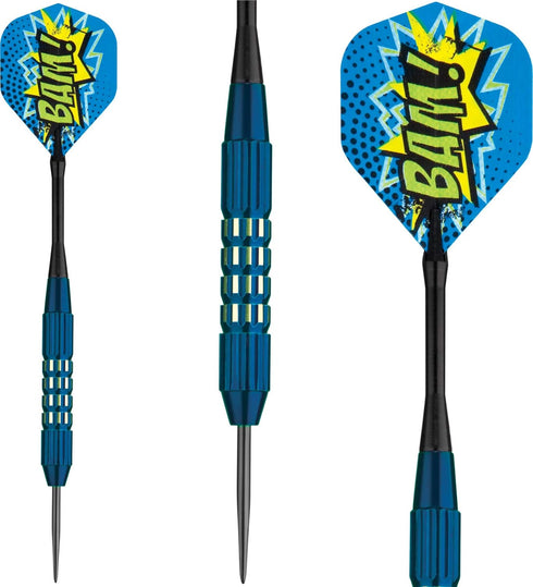 Viper Comix Steel Tip Darts, 22 Grams, High-Quality Game Equipment