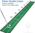 Golf Putting Mat for Indoor & Outdoor Professional Practice, Anti-Slip Backing, Distance Marker