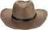Straw Cowboy Hat - Men Women Summer Beach Panama Sun Hat, Wide Brim Fedora UPF50+