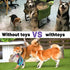 Interactive Dog Toys, Tough Rope Tug of War Toys for Aggressive Chewers, Dog Tug Toy for Small Medium Puppies