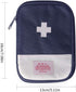 JIAKAI 2 Packs First Aid Bag, Empty Mini Portable Medical Pouch for Outdoor Camping Hiking Travel Emergency
