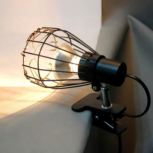 Bulb Bulb Uonlytech Light Cover Metal Lamp Guard Industrial Clamp on Metal Guard Cage Hanging Cover for Pendant