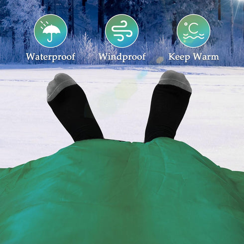 Portable Waterproof Lightweight Camping Sleeping Bags for Adults Kids, 4 Seasons for Hiking, Mountaineering, Indoor