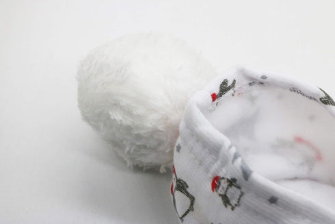 DroolingDog Small Dog Christmas Outfits, Fleece Sweater Puppy Xmas Hoodies with Leash Hole