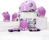 Kids Helmet with Knee Pads, Elbow Pads, and Wrist Guards, Protective Gear for Boys Girls Age 3-8 for Roller Skates &