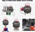 REDCAMP 1.4L Outdoor Camping Kettle with Heat Exchanger, Lightweight Aluminum Tea Kettle with Carrying Bag