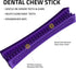 Playology Silver Dental Chew Stick for Large to X-Large Senior Dogs 50lbs & up - All-Natural Pork Sausage Scented Toy