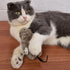 1 Pc Random Color Furry Mice Cat Toy, Wind Up Realistic Mouse Toys, Interactive Play Mouse Toy for Cat Kitten