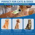 PUKACO 3-Speed Trimmer Dog Clipper for Grooming Low Noise, Cordless Dog Grooming Kit, Rechargeable Pet Hair Clippers