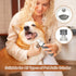 4 1 4 Trimmer, Trimmer in Dog Grooming Kit with LED Display, Dog Grooming Clippers with Guide Combs, Rechargeable Low