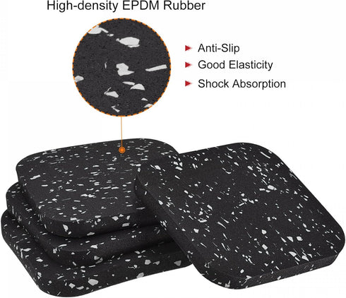 uxcell Treadmill Mat for Exercise Equipment, Floor Protection, Sound Reduction