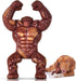 PETSTA Indestructible Dog Toys for Aggressive Chewers, Tough Real Beef Flavored Dog Bone for Large Breeds