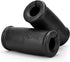 Yes4All Thick Dumbbell Handles Grips for Weightlifting, Firm Rubber Barbell Grips