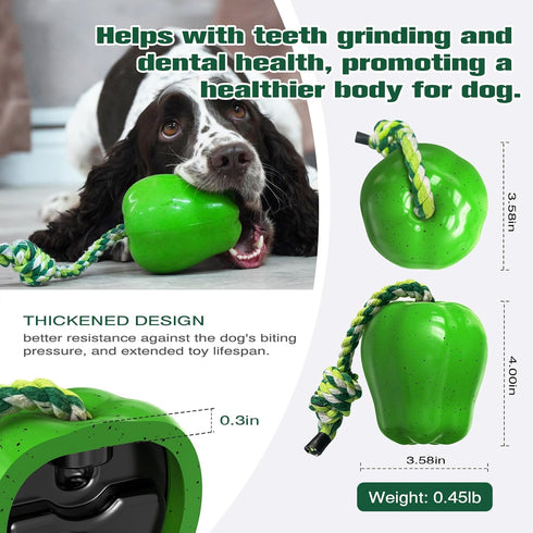 Multi-Functional Dog Toy, Long Lasting Chews, Squeaky Dog Toys, Tough Gifts for Pets