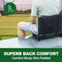 AIYAFEIO BackpacksWide Stadium Seats for Bleachers with Back Support, Bleacher Chairs with BackPortable Bleacher Seats