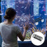 Fyntave Hammock, Hammock Swimming Betta Fish Tunnel Hollow Betta Fish Tunnel, Black Tunnels Hideout for Betta Tank