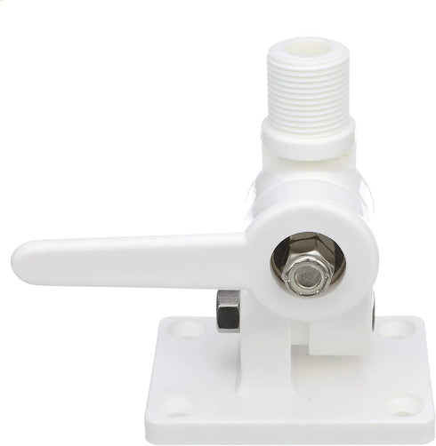 Seachoice 4-Way Nylon Antenna Ratchet Mounting Kit, White Finish